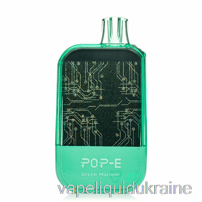 Vape Ukraine Pop-E 10000 Disposable Green Machine